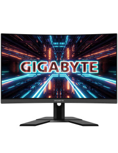 LCD Monitor, GIGABYTE, G27QC A, 27", Gaming, Panel VA, 2560x1440, 165Hz, Matte, 1 ms, Speakers, Height adjustable, Tilt, G27QCA