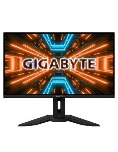 LCD Monitor, GIGABYTE, M32QC-EK, 31.5", Gaming/Curved, Panel VA, 2560x1440, 165Hz, Matte, 1 ms, Height adjustable, Tilt, Colour