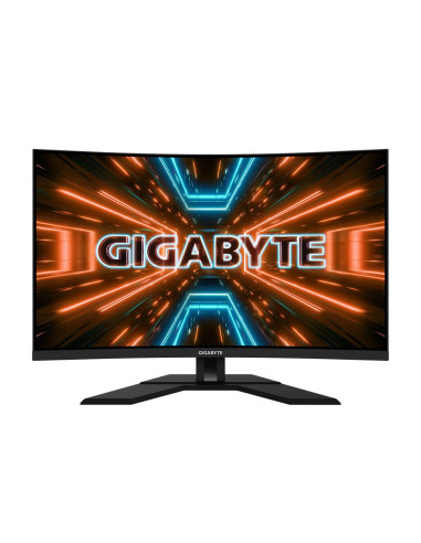 LCD Monitor, GIGABYTE, M32UC, 31.5", Gaming/4K/Curved, Panel VA, 3840x2160, 16:9, 144hz, Matte, 1 ms, Speakers, Height adjustab