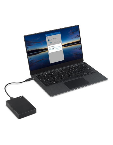 External HDD, SEAGATE, One Touch, STKY2000400, 2TB, USB 3.0, Colour Black, STKY2000400