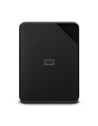 External HDD, WESTERN DIGITAL, Elements Portable SE, 2TB, USB 3.0, Colour Black, WDBEPK0020BBK-WESN