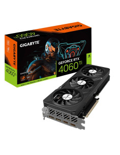 Graphics Card, GIGABYTE, NVIDIA GeForce RTX 4060 Ti, 8 GB, GDDR6, 128 bit, PCIE 4.0 16x, 2xHDMI, 2xDisplayPort, GV-N406TGAMINGO