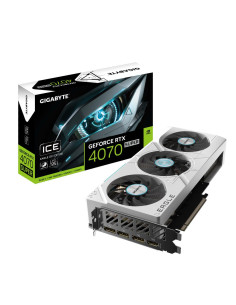 Graphics Card, GIGABYTE, NVIDIA GeForce RTX 4070 SUPER, 12 GB, GDDR6X, 192 bit, PCIE 4.0 16x, GPU 2535 MHz, Triple slot Fansink