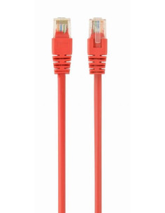 PATCH CABLE CAT5E UTP 0.5M/RED PP12-0.5M/R GEMBIRD