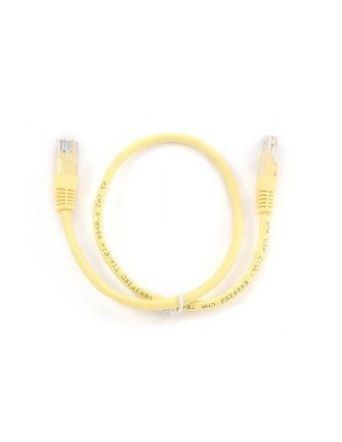 PATCH CABLE CAT5E UTP 0.5M/PP12-0.5M/Y GEMBIRD