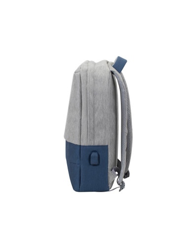 NB CASE ANTI-THEFT 15.6"/7562 GREY/DARK BLUE RIVACASE