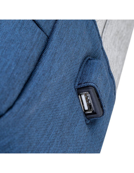 NB CASE ANTI-THEFT 15.6"/7562 GREY/DARK BLUE RIVACASE NB CASE ANTI-THEFT 15.6"/7562 GREY/DARK BLUE RIVACASE