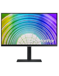 LCD Monitor, SAMSUNG, S24A600U, 24", Panel IPS, 2560x1440, 16:9, 75Hz, 5 ms, Swivel, Pivot, Height adjustable, Tilt, Colour Bla