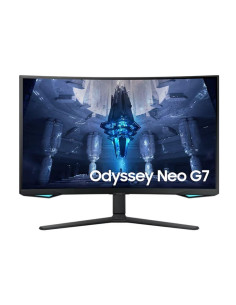 LCD Monitor, SAMSUNG, Odyssey Neo G7, 32", Gaming/4K/Curved, Panel VA, 3840x2160, 16:9, 165Hz, 1 ms, Swivel, Pivot, Height adju