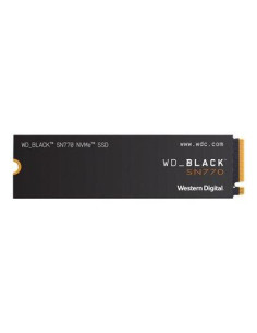 SSD, WESTERN DIGITAL, Black SN770, 250GB, M.2, PCIe Gen4, NVMe, Write speed 2000 MBytes/sec, Read speed 4000 MBytes/sec, WDS250