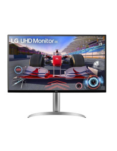 LCD Monitor, LG, 31.5", Panel VA, 3840x2160, 16:9, 144 Hz, Matte, 5 ms, Speakers, Pivot, Height adjustable, Tilt, Colour Black 