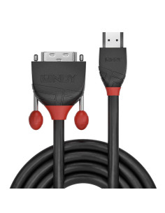 CABLE HDMI-DVI 1M/BLACK 36271 LINDY