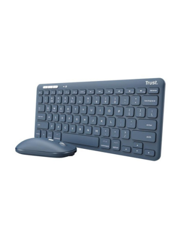 KEYBOARD +MOUSE WRL LYRA/BLUE 24937 TRUST