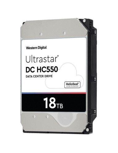 HDD, WESTERN DIGITAL ULTRASTAR, Ultrastar DC HC550, WUH721818ALE6L4, 18TB, SATA 3.0, 512 MB, 7200 rpm, 3,5", 0F38459