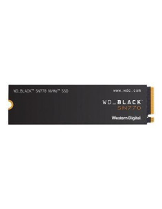 SSD, WESTERN DIGITAL, Black SN770, 1TB, M.2, PCIe Gen4, NVMe, Write speed 4900 MBytes/sec, Read speed 5150 MBytes/sec, WDS100T3