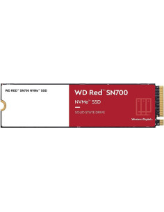 SSD, WESTERN DIGITAL, Red SN700, 2TB, M.2, PCIE, NVMe, Write speed 2900 MBytes/sec, Read speed 3400 MBytes/sec, WDS200T1R0C