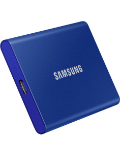 External SSD, SAMSUNG, T7, 1TB, USB 3.2, Write speed 1000 MBytes/sec, Read speed 1050 MBytes/sec, MU-PC1T0H/WW