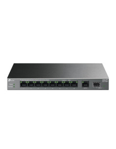 Switch, TP-LINK, LS1210GP, 9x10Base-T / 100Base-TX / 1000Base-T, 1xSFP, PoE+ ports 8, LS1210GP