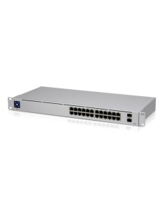 Switch, UBIQUITI, USW-24, Type L2, 24x10Base-T / 100Base-TX / 1000Base-T, 1xSFP, USW-24