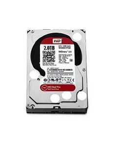 HDD, WESTERN DIGITAL, Red Pro, 2TB, SATA 3.0, 64 MB, 7200 rpm, 3,5", WD2002FFSX