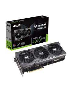 Graphics Card, ASUS, NVIDIA GeForce RTX 4070 SUPER, 12 GB, GDDR6X, 192 bit, PCIE 4.0 16x, Triple slot Fansink, 1xHDMI, 3xDispla