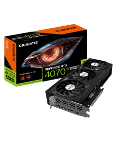 Graphics Card, GIGABYTE, NVIDIA GeForce RTX 4070 Ti SUPER, 16 GB, GDDR6X, 256 bit, PCIE 4.0 16x, GPU 2625 MHz, 1xHDMI, 3xDispla