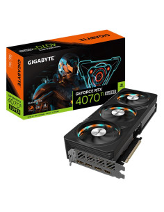 Graphics Card, GIGABYTE, NVIDIA GeForce RTX 4070 Ti SUPER, 16 GB, GDDR6X, 256 bit, PCIE 4.0 16x, GPU 2655 MHz, 1xHDMI, 3xDispla