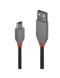 CABLE USB2 A TO MINI-B 1M/ANTHRA 36722 LINDY