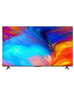 TV Set, TCL, 43", 4K/Smart, 3840x2160, Wireless LAN, Bluetooth, Google TV, Black, 43P637