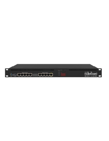 NET ROUTER 1000M 10PORT/1SFP RB3011UIAS-RM MIKROTIK