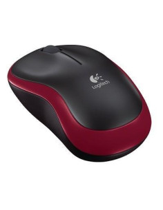 MOUSE USB OPTICAL CORDL. M185/RED 910-002240 LOGITECH