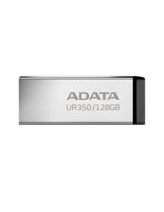 MEMORY DRIVE FLASH USB3.2 128G/BLACK UR350-128G-RSR/BK ADATA