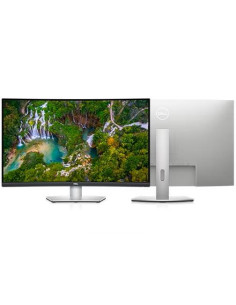 LCD Monitor, DELL, S3221QSA, 31.5", Business/4K/Curved, Panel VA, 3840x2160, 16:9, 60Hz, Matte, 4 ms, Speakers, Height adjustab