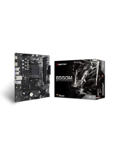 Mainboard, BIOSTAR, AMD B550, SAM4, Micro-ATX, Memory DDR4, Memory slots 2, 2xPCI-Express 3.0 1x, 1xPCI-Express 3.0 16x, 1xPCI-