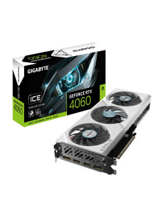 Graphics Card, GIGABYTE, NVIDIA GeForce RTX 4060, 8 GB, GDDR6, 128 bit, PCIE 4.0 16x, GPU 2505 MHz, 2xHDMI, 2xDisplayPort, GV-N