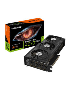 Graphics Card, GIGABYTE, NVIDIA GeForce RTX 4070 SUPER, 12 GB, GDDR6X, 192 bit, PCIE 4.0 16x, GPU 2505 MHz, 1xHDMI, 3xDisplayPo