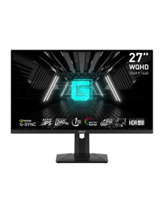 LCD Monitor, MSI, G274QPX, 27", Gaming, Panel IPS, 2560x1440, 16:9, 240Hz, Matte, 1 ms, Swivel, Pivot, Height adjustable, Tilt,