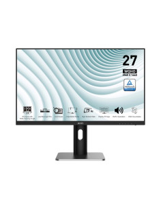 LCD Monitor, MSI, PRO MP273QP, 27", Panel IPS, 2560x1440, 16:9, 75Hz, 1 ms, Speakers, Swivel, Pivot, Height adjustable, Tilt, C