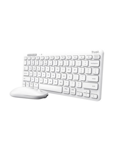 KEYBOARD +MOUSE WRL LYRA/WHITE 25073 TRUST