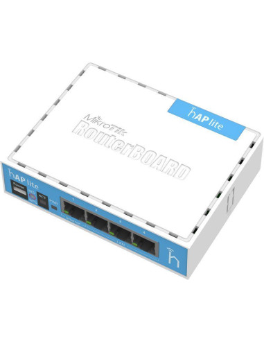 Access Point, MIKROTIK, IEEE 802.11 b/g, IEEE 802.11n, 4x10Base-T / 100Base-TX, RB941-2ND