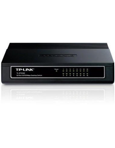 Switch, TP-LINK, 16x10Base-T / 100Base-TX, TL-SF1016D