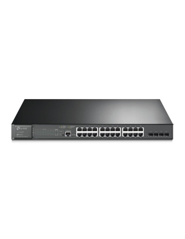 Switch, TP-LINK, Omada, TL-SG3428MP, Rack, 4xSFP, 1xConsole, 1, 384 Watts, TL-SG3428MP