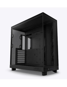 Case, NZXT, H6 Flow, MidiTower, Not included, ATX, MicroATX, MiniITX, Colour Black, CC-H61FB-01