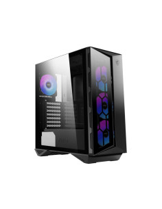 Case, MSI, MPG GUNGNIR 110R, MidiTower, Case product features Transparent panel, Not included, ATX, MicroATX, MiniITX, Colour B