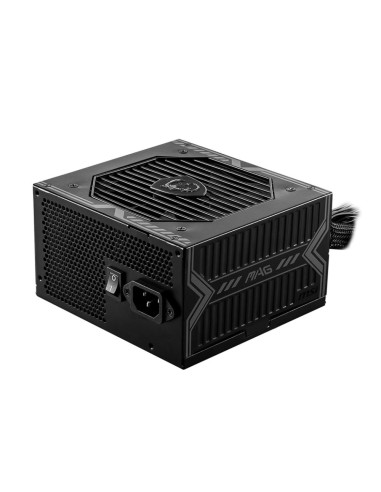 Power Supply, MSI, 550 Watts, Efficiency 80 PLUS BRONZE, PFC Active, MAGA550BN