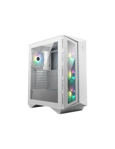 Case, MSI, MPG GUNGNIR 110R WHITE, MidiTower, Case product features Transparent panel, Not included, ATX, MicroATX, MiniITX, Co