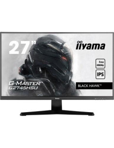 LCD Monitor, IIYAMA, 27", Gaming, Panel IPS, 1920x1080, 16:9, 100Hz, Matte, 1 ms, Speakers, Tilt, Colour Black, G2745HSU-B1