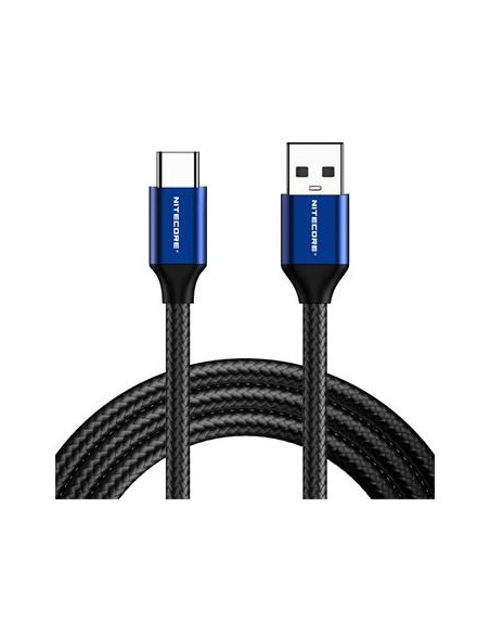 CABLE USB-C TO USB-A 2.0 1M/CHARGING UAC20 NITECORE CABLE USB-C TO USB-A 2.0 1M/CHARGING UAC20 NITECORE