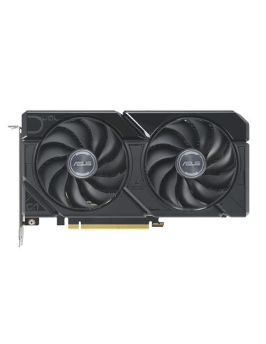 Graphics Card, ASUS, AMD Radeon RX 7600 XT, 16 GB, GDDR6, 128 bit, Dual Slot Fansink, 1xHDMI, 3xDisplayPort, DUAL-RX7600XT-O16G