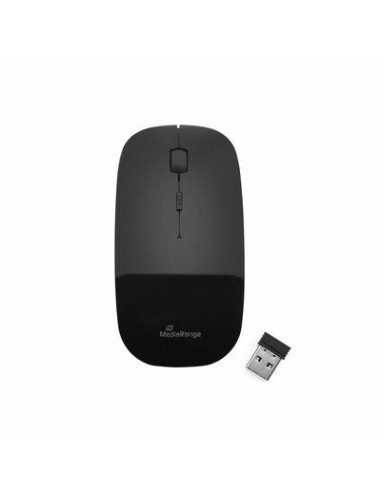 MOUSE USB OPTICAL WRL/BLACK MROS215 MEDIARANGE